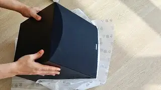 Yamaha NS-SW050BL Sub woofer unboxing and sound test with Yamaha SRB30A soundbar