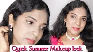 GRWM - Quick Summer Makeup look using minimal products in Kannada - Blue Heaven Cosmetics