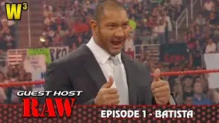 Batista Kicks Off A New Era | Guest Host Raw #1