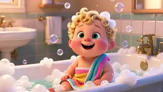 Bathtime Song for Toddlers | Fun Bath Routine Rhyme | Kids Songs & Nursery Rhymes