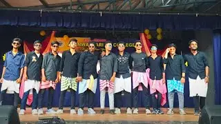 alternative Dance performance by Dhanwantari PU College boys ||