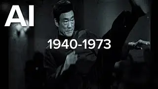 AI Recreated Philosophy TalkBruce Lee (AI) #brucelee