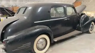 1938 Cadillac Limo | Pushed by 110 lb woman.