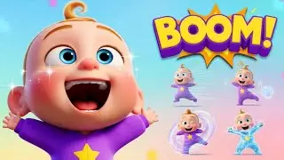 The ULTIMATE Baby BOOM Challenge! 🎉 Run, Jump, Freeze & Dance!