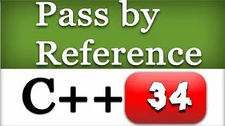 Pass by Address in C++ with Example | CPP Programming Video Tutorial