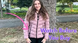 Shiny Puffer Jacket Review &ndash; Is This Lightweight Coat Actually Warm? ❄️