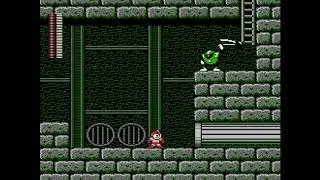 Mega Man 3 Dr. Wily's Castle Stage 1 Kamegoro and Kamegoro Maker