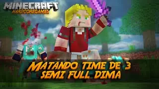 Minecraft - HG: MATANDO TIME DE 3 SEMI FULL DIMA - Kit Specialist