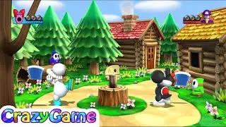 Mario Party 9 Step It Up #109 (Black & White Yoshi Party)
