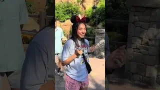 She got proposed in Disney Park #shorts