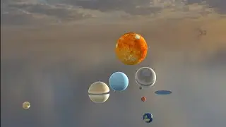 Bouncing Planets Size Comparison | Solar System Scale Animation