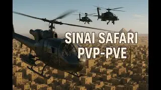 DCS World PVP Server Play | SA342 Gazelle | Helicopter Hunting