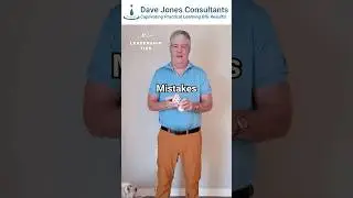 How Do Mistakes Help?  1 - Min Leadership Tips by Dave Jones