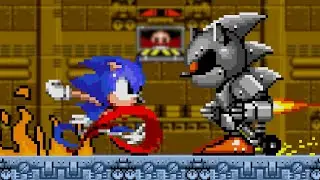 Sonic Burns The Ground While Running