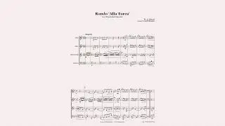 Rondo Alla Turca for Wind Quartet