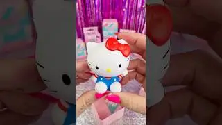 Hello Kitty SLOW-RISE #squishy #asmr #hellokitty #Sanrio #satisfying #mini #shorts #fidgettoys
