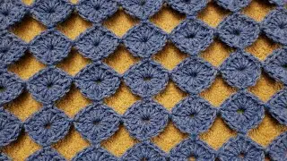 The Button Motif - Continuous & Join As You Go - Crochet Tutorial!
