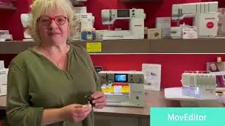TUTO - piqué main libre avec le pied BSR Bernina