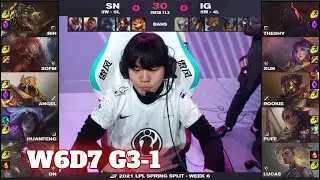SN vs IG - Game 1 | Week 6 Day 7 LPL Spring 2021 | Suning vs Invictus Gaming G1