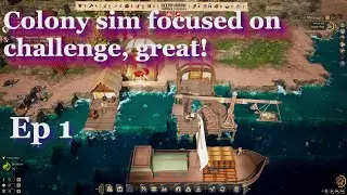 Геймплей Whiskerwood &mdash; Lets Play, Эпизод 1 &mdash; Симулятор колонии на острове Мышей &mdash; Выживайте вдали...