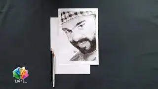 Drawing achayanarmy555 | tiktoker| portrait drawing| J ARTZ DRAWINGS