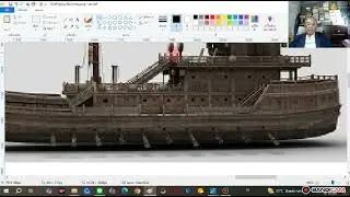 Modeled after a large Chinese junk ship.