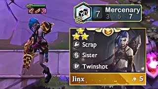 7 MERCENARY Jinx⭐⭐⭐| TFT Set 6.5