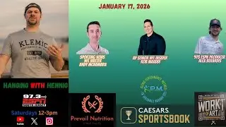 What #Eagles must do this offseason plus #Phillies drama and #NFLPlayoffs preview (HWH 1-17-26)