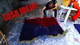 BMW E36 BUILD | Rastavljam  Unutrasnjost i Bojam Tapet u Crveno!!! ( nemojte pokusavat* )