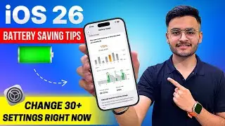 iOS 26 Battery Saving Tips | iOS 26 Battery Drain Problem Solution