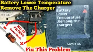 Battery Lower Temperature Remove The Charger Problem Fixing, By HM Tec