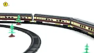 Fenfa Railcar Series Train Familial 1601A 3B