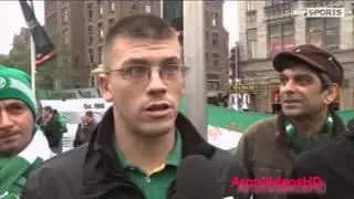 Celtic fans attacked