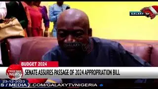SENATE ASSURES PASSAGE OF 2024 APPROPRIATION BILL
