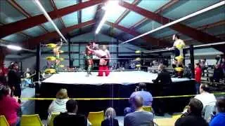 Erik Thompson & Josh Powers vs. The Upstate Stretching Crew (Trans-South Wrestling; Union, SC)