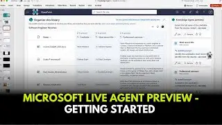 Начало работы с предварительной версией Microsoft Live Agent