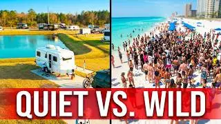 Panama City Beach by RV | Biking, Beaches & Wild Spring Break!