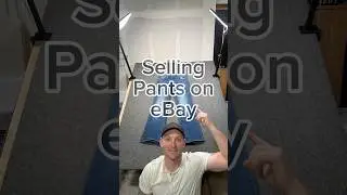 This is how I photograph pants for eBay! #ebayreseller #reseller #sidehustle #makemoneyathome #ebay