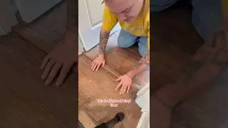 Vinyl flooring #diyflooring #flooring #diy #flooringproject #interiordesign