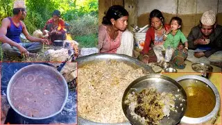 village organic food in the farm field || rural Nepal || life in rural Nepal || @ruralnepall