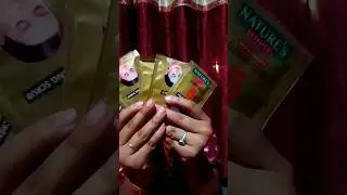 nature's glowing gold facial kit☺️//#shorts #facial#gold #glowingskin #assamese