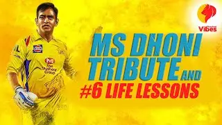 MS Dhoni Tribute & Life lessons #MSDHONIThankYou