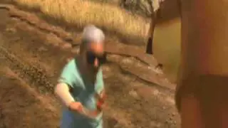 Old Lady Vs Lion