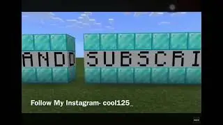 Old Like Share and Subscribe Video Re Upload 2026 in Minecraft PE