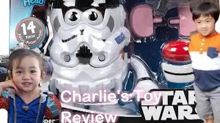 Charlie opens a Mr potato Head star wars surprise | Jamie's Toy Surprise