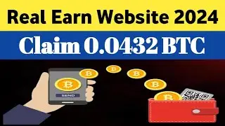 Real Earning Website 2024 Crypto Earning / Highest paying Crypto faucet / without investment