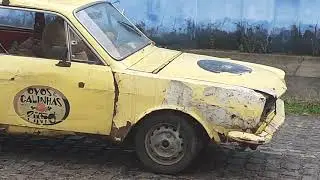 Carro do ovo que foi reformado pelo lata velha est&aacute; assim hj