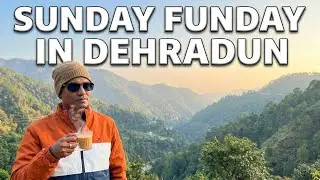 Sunday Funday in Dehradun | Peaceful Hills, Tea, Road Trip & Sunset Chase |The Monk Of Ayodhya #vlog