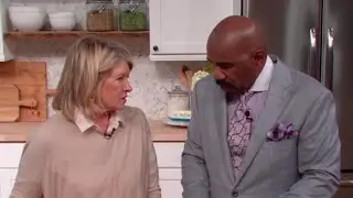 Martha Stewart: You just do what you want on my show! || STEVE HARVEY