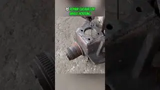Repair wheel #handmadecraft #technology #creation #diyproject #diycraft #metalwork #excavatorparts